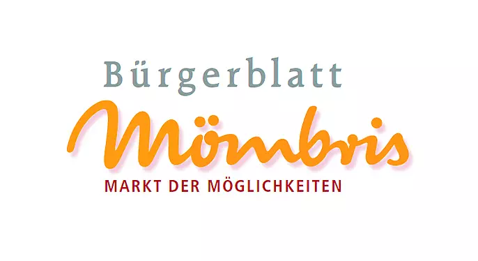 Schriftzug Bürgerblatt Markt Mömbris